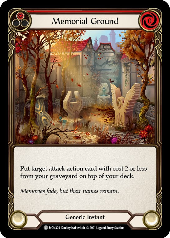 Flesh and Blood TCG: Memorial Ground (Red) image