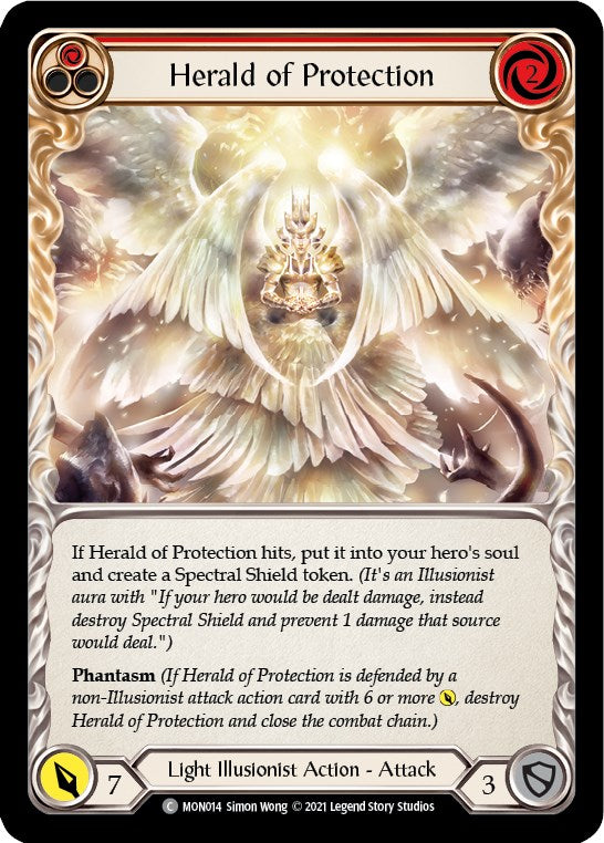 Flesh and Blood TCG: Herald of Protection (Red) image