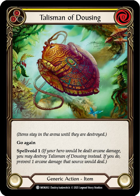 Flesh and Blood TCG: Talisman of Dousing image