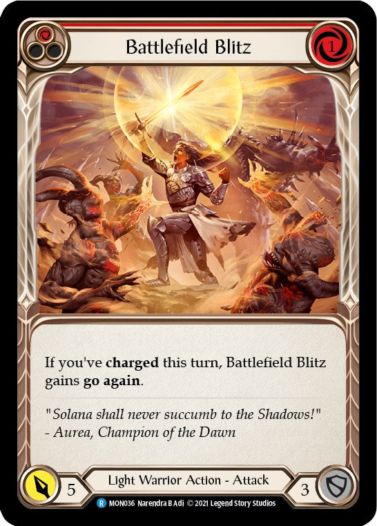 Flesh and Blood TCG: Battlefield Blitz (Red) image