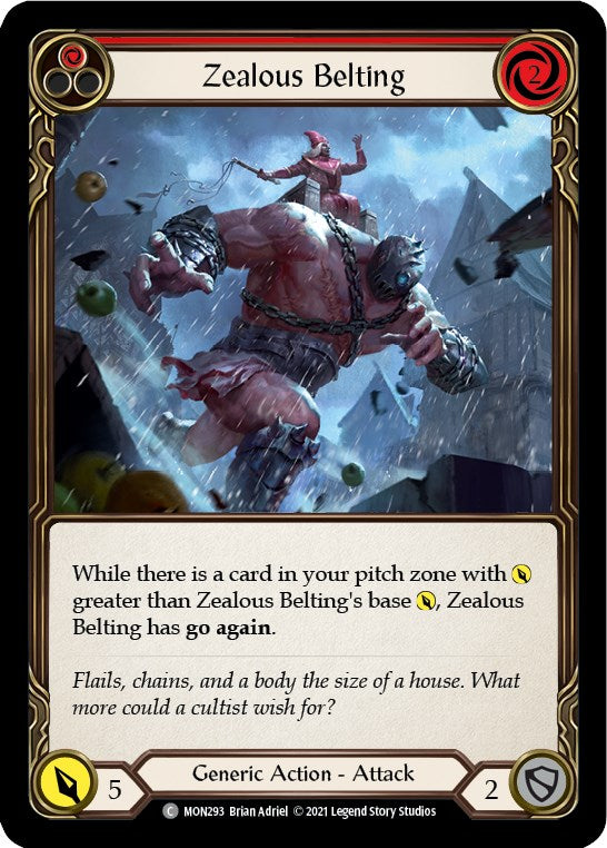 Flesh and Blood TCG: Zealous Belting (Red) image
