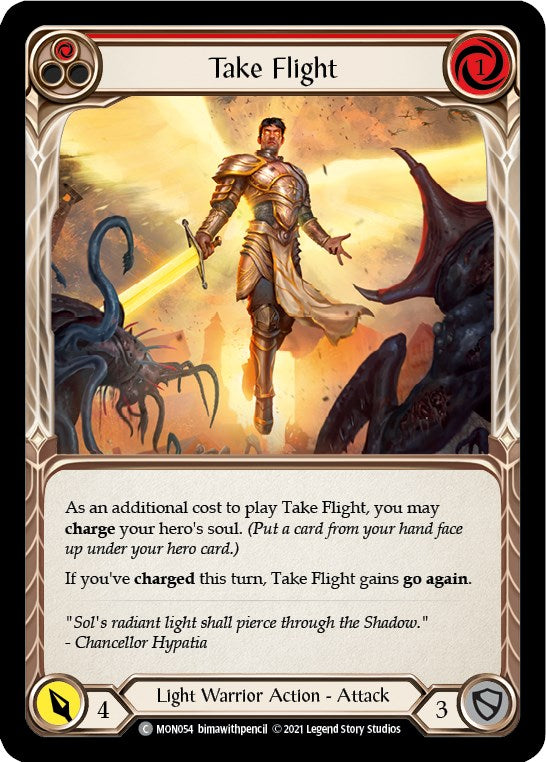 Flesh and Blood TCG: Take Flight (Red) image