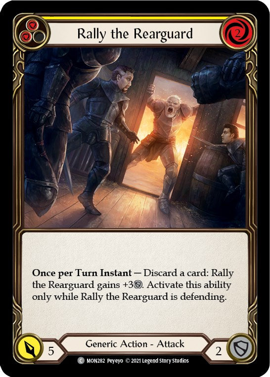 Flesh and Blood TCG: Rally the Rearguard (Yellow) image