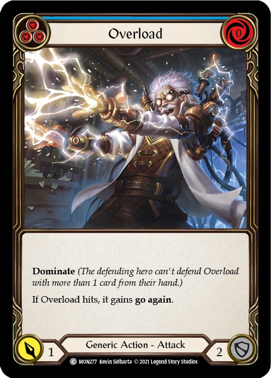 Flesh and Blood TCG: Overload (Blue) image