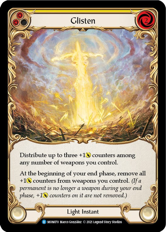 Flesh and Blood TCG: Glisten (Yellow) image