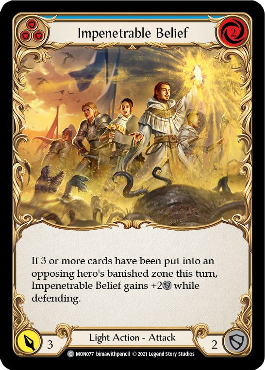 Flesh and Blood TCG: Impenetrable Belief (Blue) image