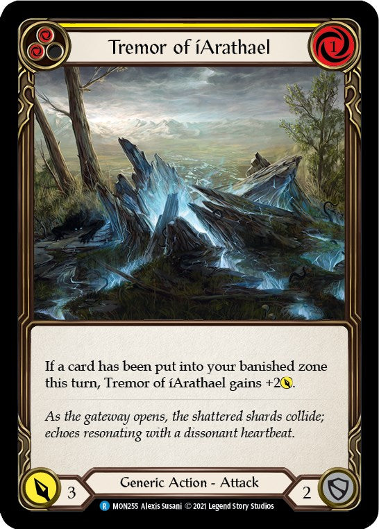 Flesh and Blood TCG: Tremor of iArathael (Yellow) image