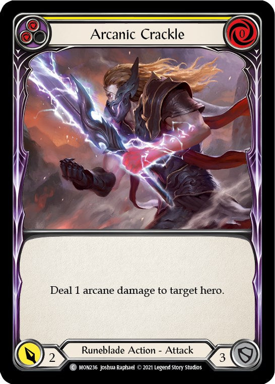 Flesh and Blood TCG: Arcanic Crackle (Yellow) image