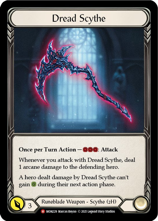 Flesh and Blood TCG: Dread Scythe image
