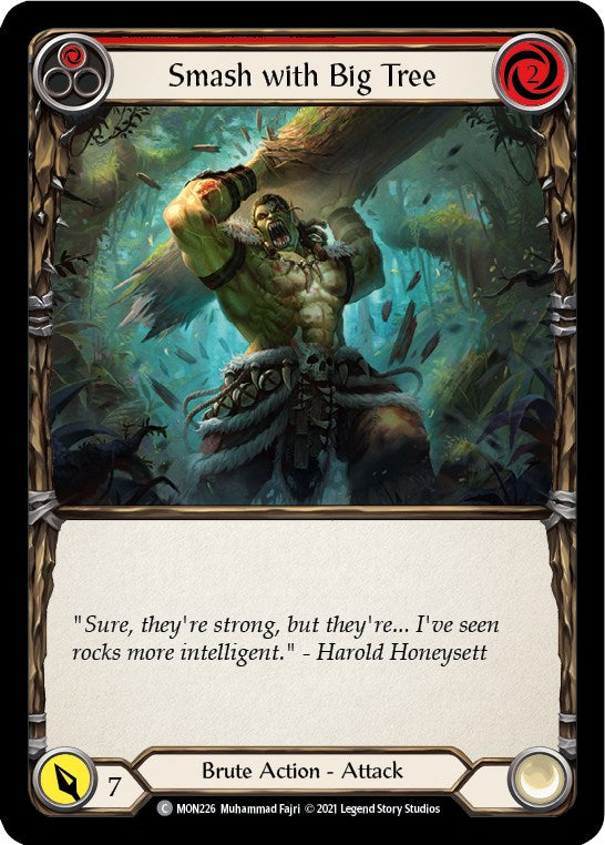 Flesh and Blood TCG: Smash with Big Tree (Red) image