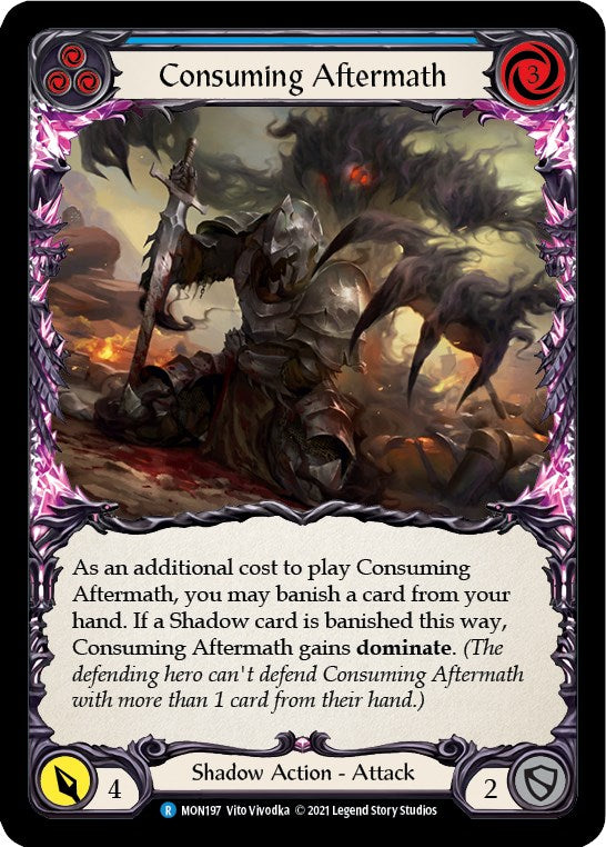Flesh and Blood TCG: Consuming Aftermath (Blue) image