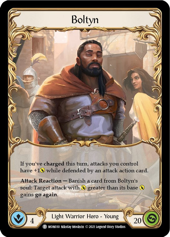 Flesh and Blood TCG: Boltyn // Ser Boltyn, Breaker of Dawn image