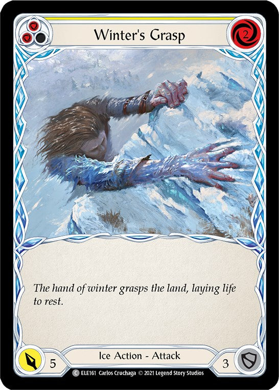 Flesh and Blood TCG: Winter's Grasp (Yellow) image