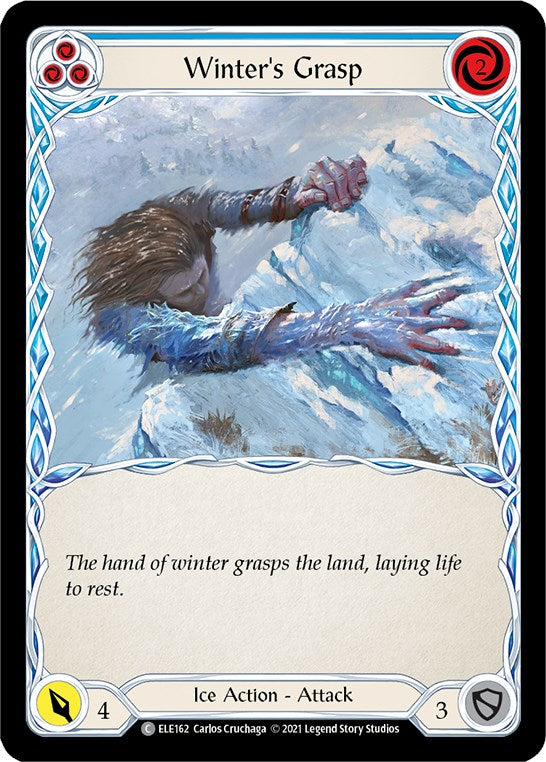 Flesh and Blood TCG: Winter's Grasp (Blue) image