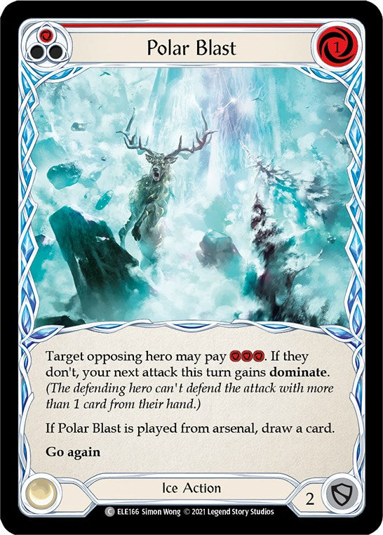 Flesh and Blood TCG: Polar Blast (Red) image
