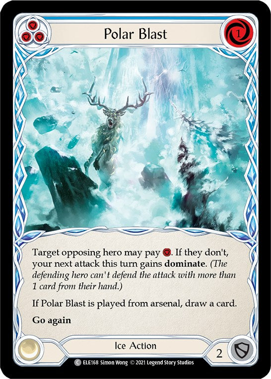 Flesh and Blood TCG: Polar Blast (Blue) image