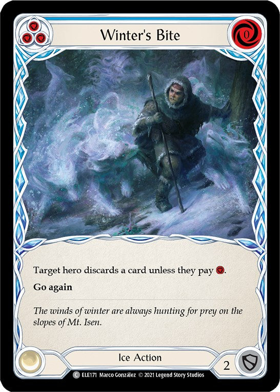 Flesh and Blood TCG: Winter's Bite (Blue) image