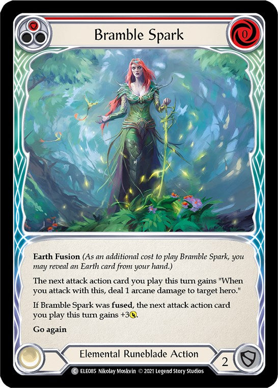 Flesh and Blood TCG: Bramble Spark (Red) image