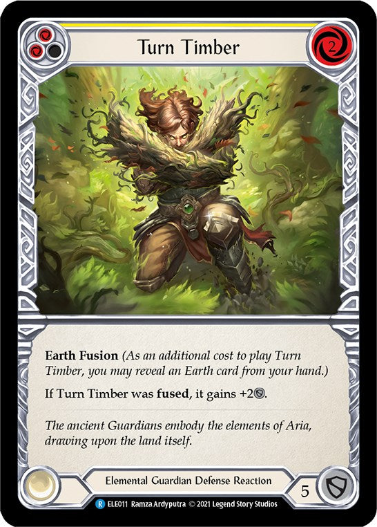 Flesh and Blood TCG: Turn Timber (Yellow) image