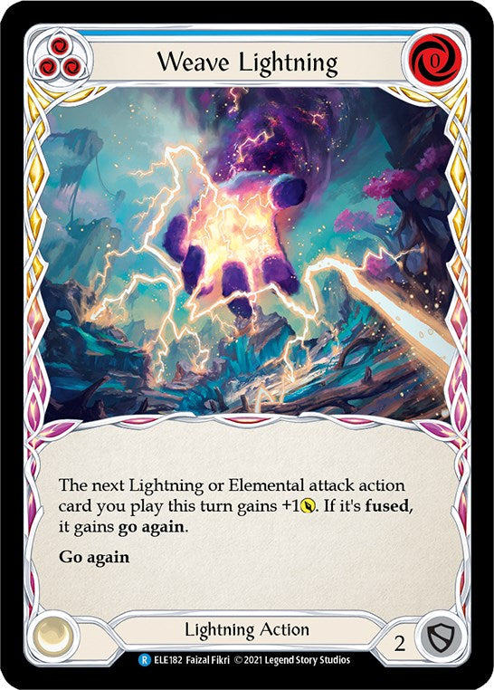 Flesh and Blood TCG: Weave Lightning (Blue) image