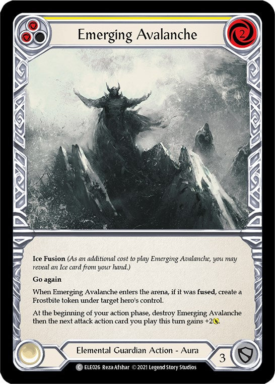 Flesh and Blood TCG: Emerging Avalanche (Yellow) image