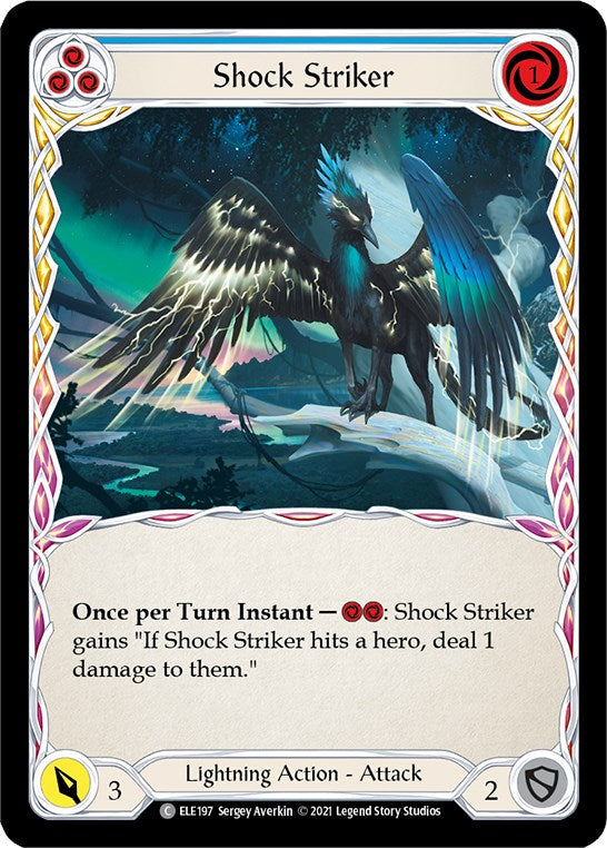 Flesh and Blood TCG: Shock Striker (Blue) image