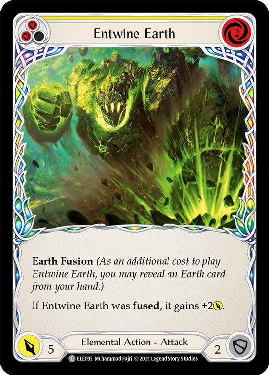 Flesh and Blood TCG: Entwine Earth (Yellow) image