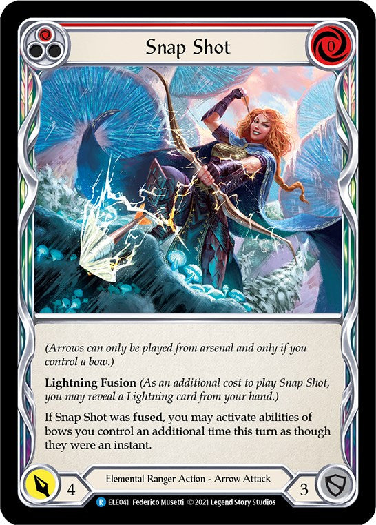 Flesh and Blood TCG: Snap Shot (Red) image