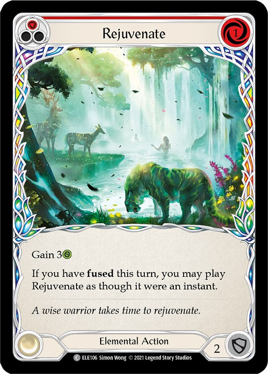 Flesh and Blood TCG: Rejuvenate (Red) image