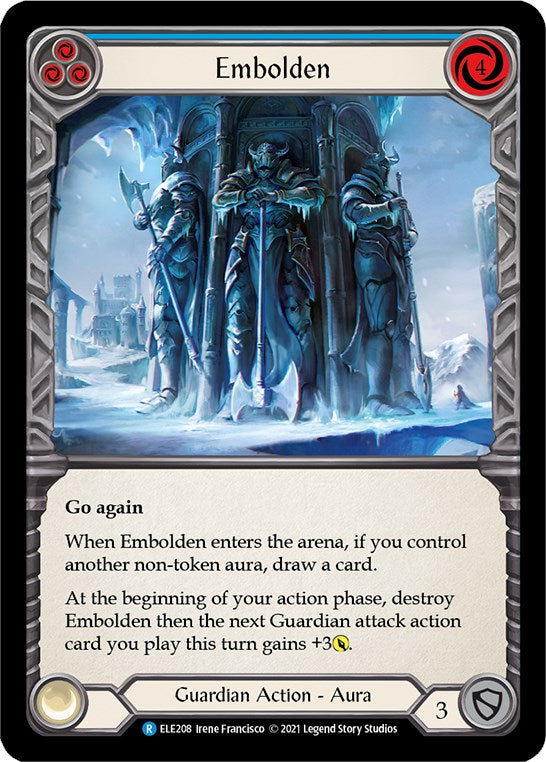 Flesh and Blood TCG: Embolden (Blue) image