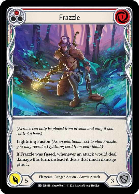 Flesh and Blood TCG: Frazzle (Red) image