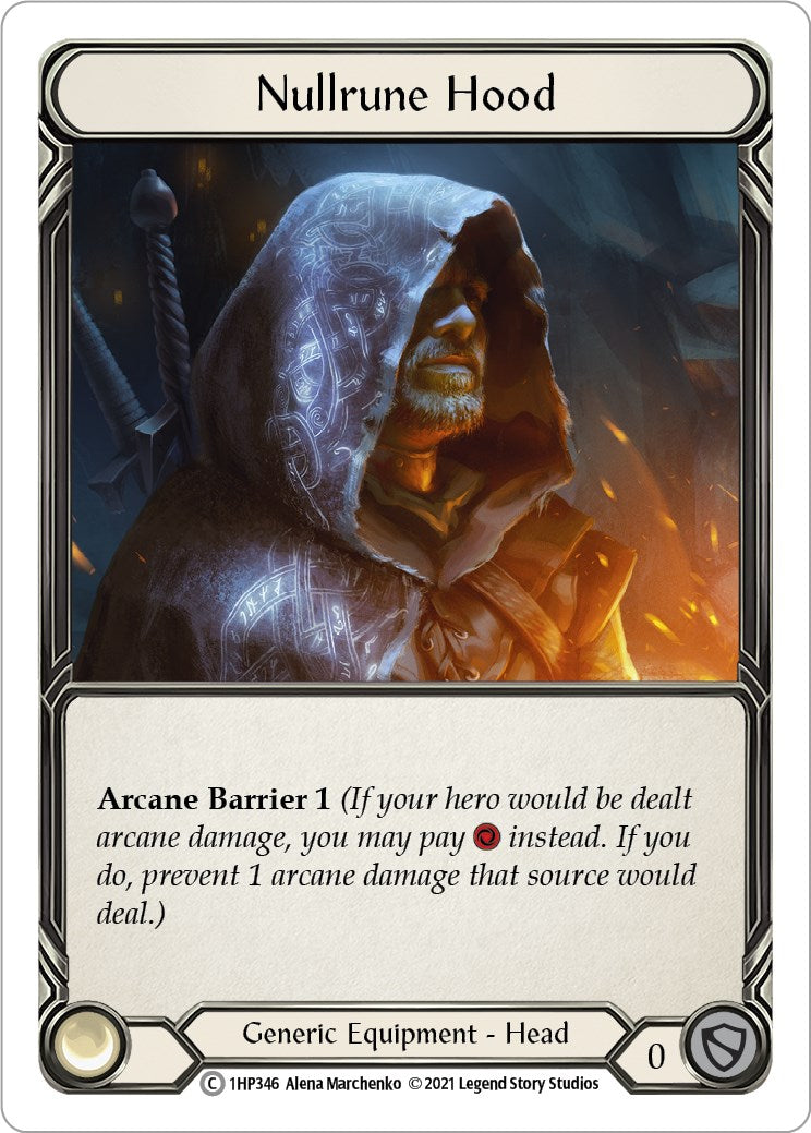 Flesh and Blood TCG: Nullrune Hood image