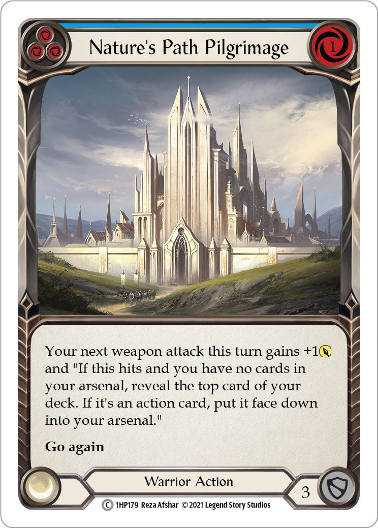 Flesh and Blood TCG: Nature's Path Pilgrimage (Blue) image