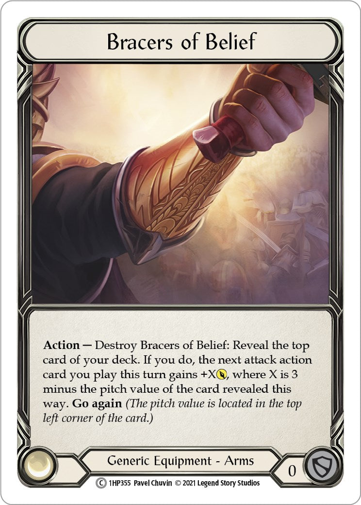 Flesh and Blood TCG: Bracers of Belief image