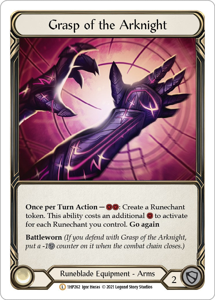 Flesh and Blood TCG: Grasp of the Arknight image