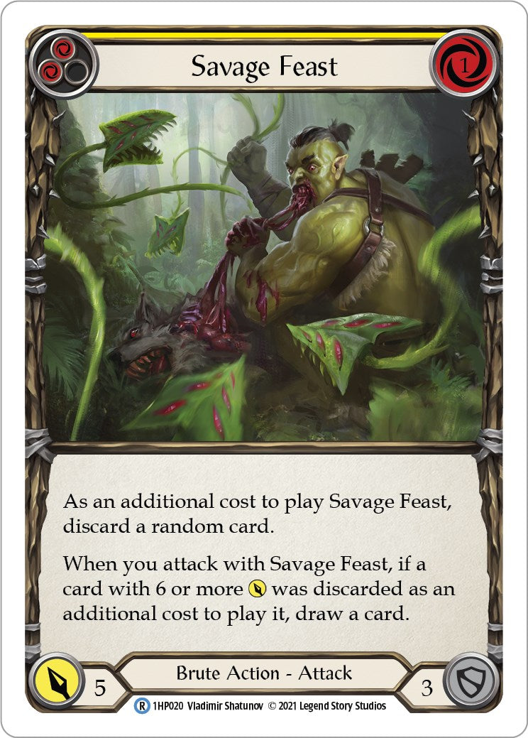 Flesh and Blood TCG: Savage Feast (Yellow) image