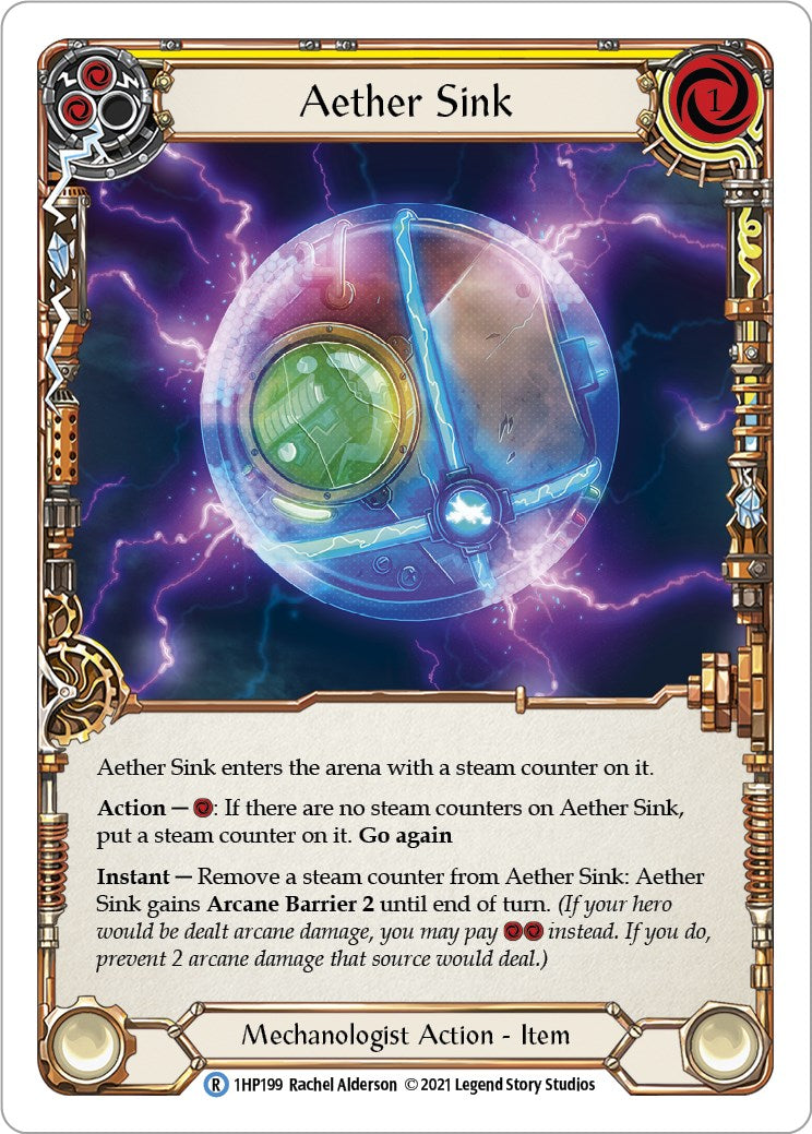 Flesh and Blood TCG: Aether Sink image