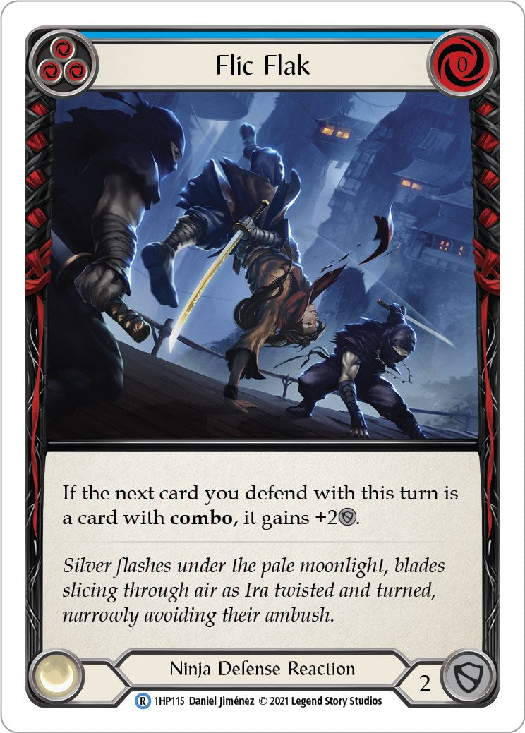 Flesh and Blood TCG: Flic Flak (Blue) image