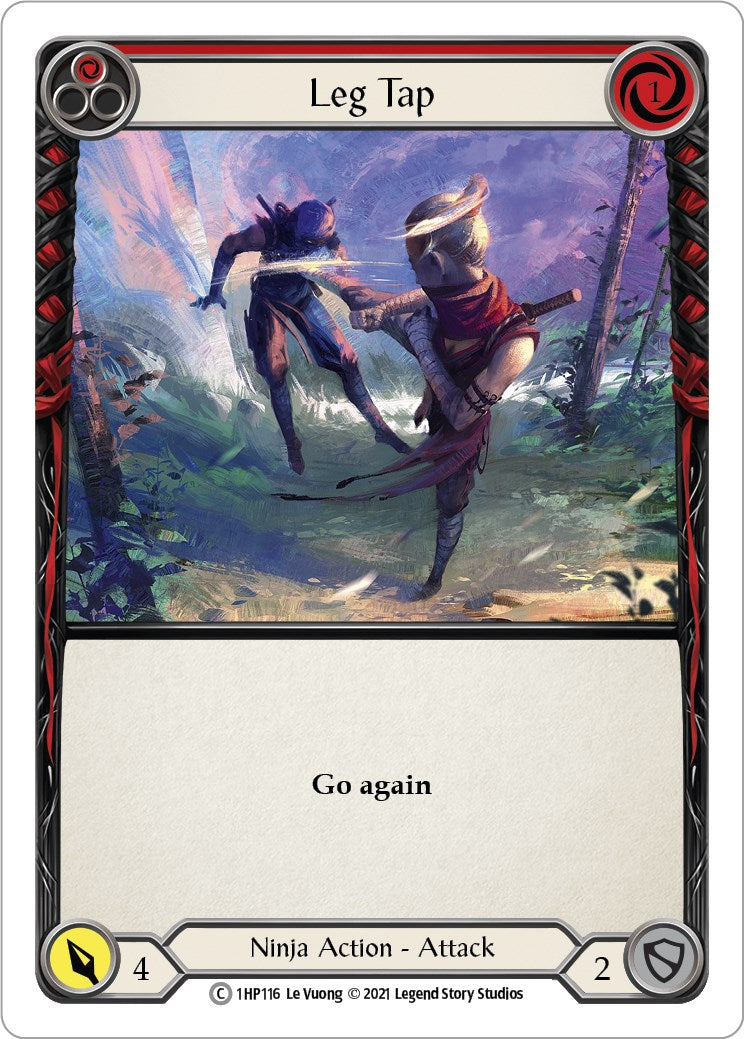 Flesh and Blood TCG: Leg Tap (Red) image