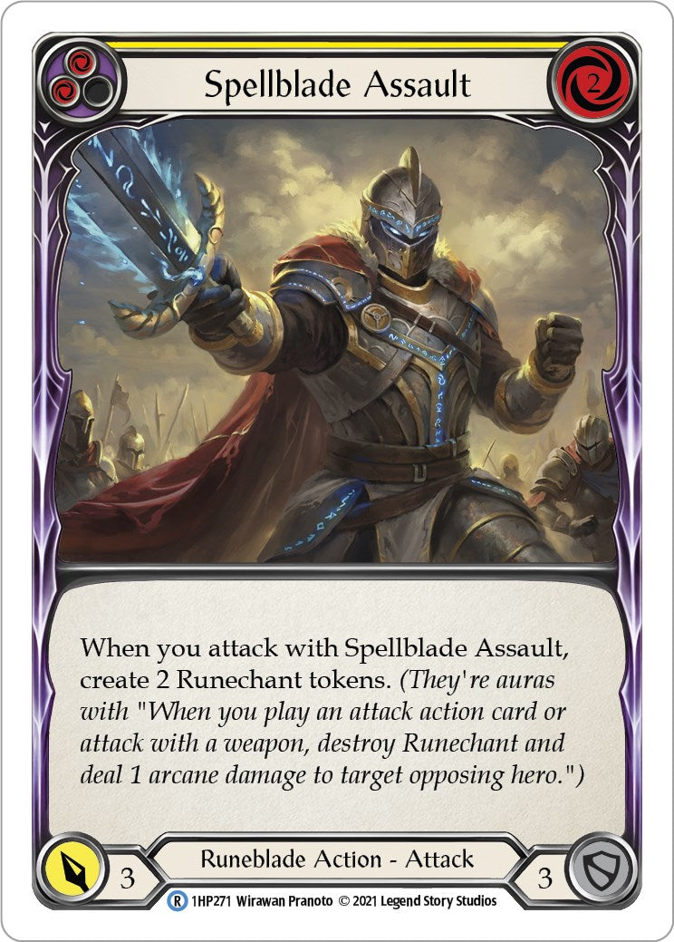Flesh and Blood TCG: Spellblade Assault (Yellow) image