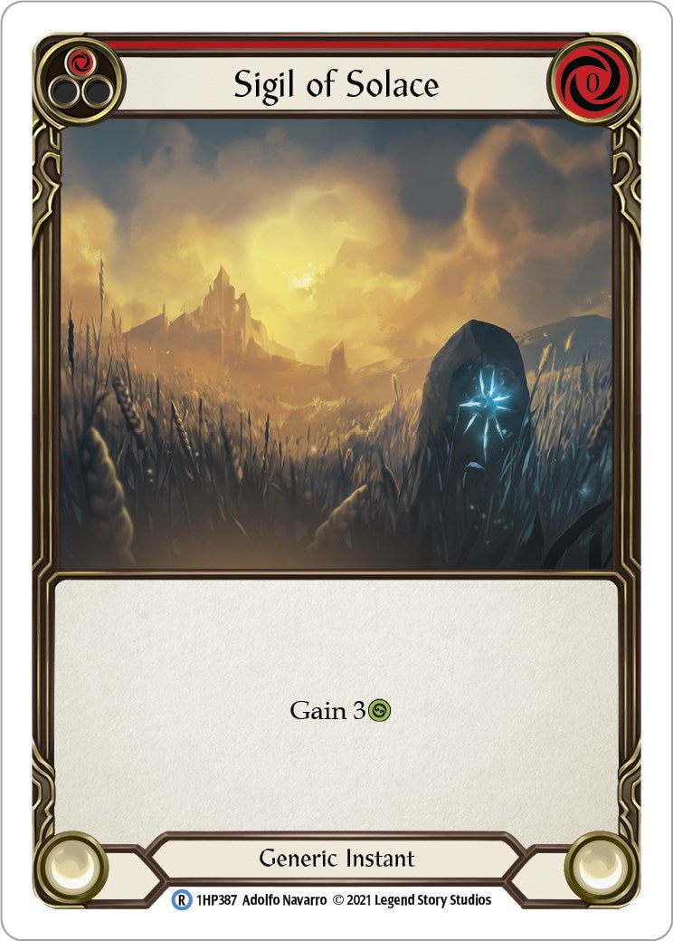 Flesh and Blood TCG: Sigil of Solace (Red) image