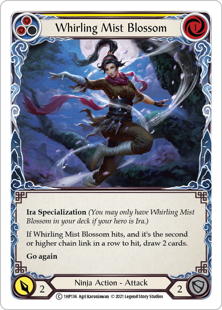 Flesh and Blood TCG: Whirling Mist Blossom image