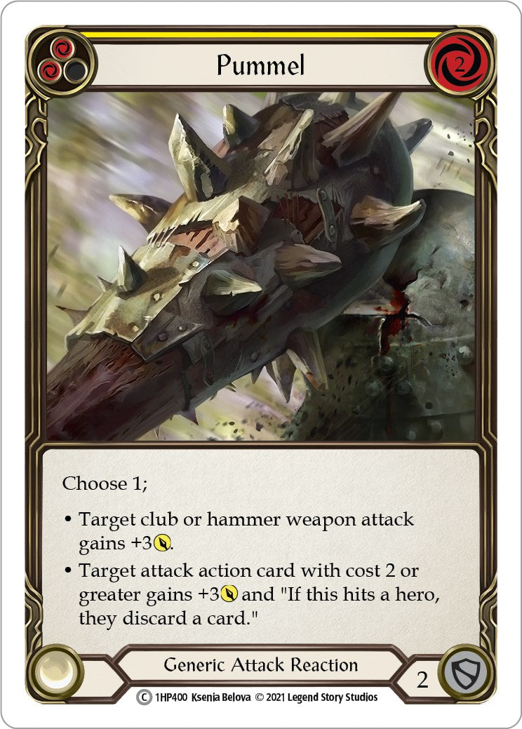 Flesh and Blood TCG: Pummel (Yellow) image