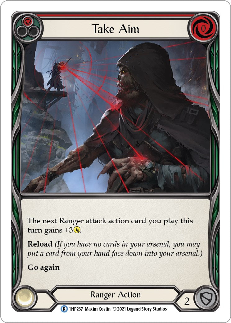 Flesh and Blood TCG: Take Aim (Red) image