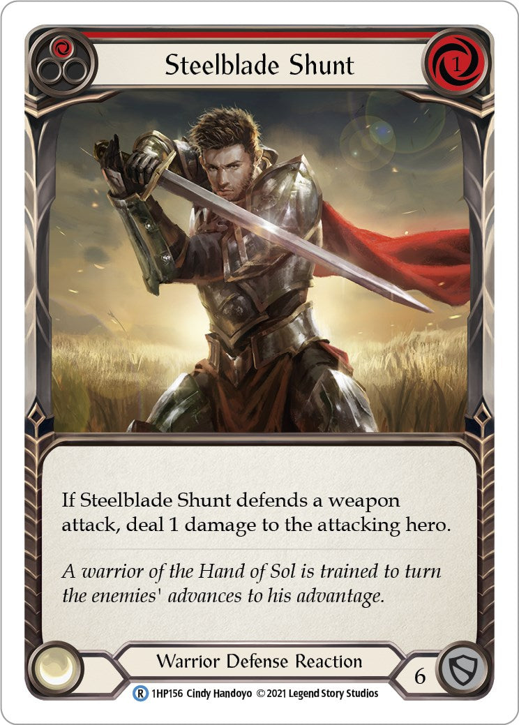 Flesh and Blood TCG: Steelblade Shunt (Red) image