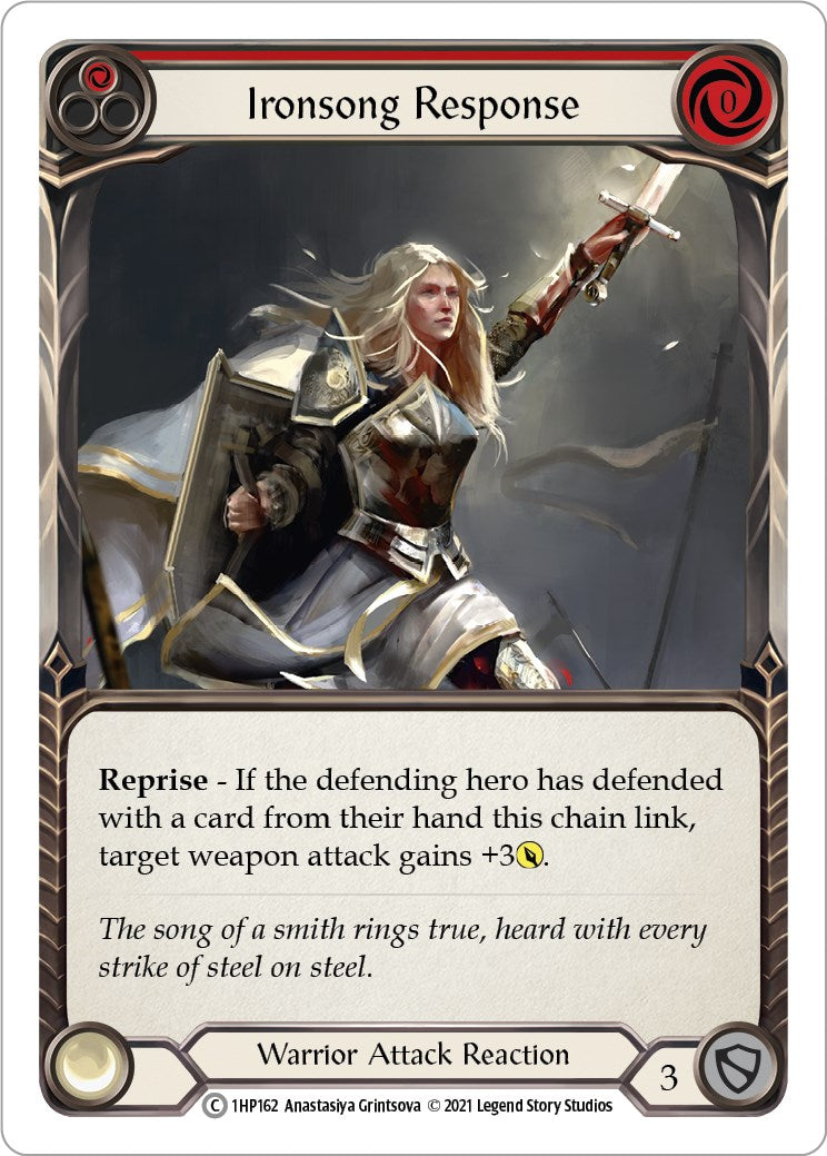 Flesh and Blood TCG: Ironsong Response (Red) image