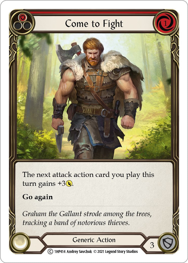 Flesh and Blood TCG: Come to Fight (Red) image