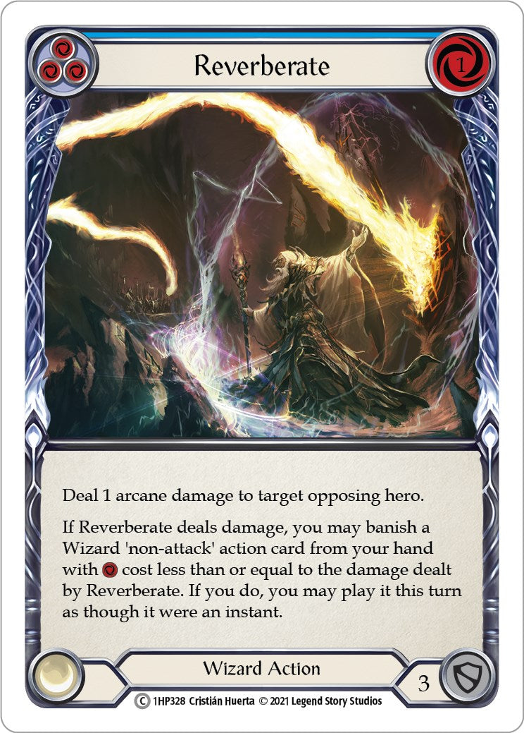 Flesh and Blood TCG: Reverberate (Blue) image