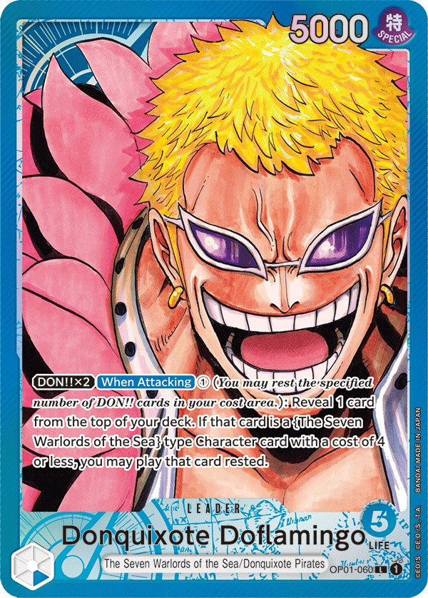 One Piece Card Game: Donquixote Doflamingo (060) (Parallel) card image