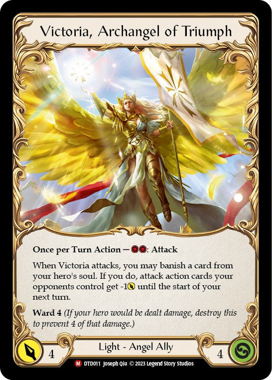 Flesh and Blood TCG: Figment of Triumph // Victoria, Archangel of Triumph image